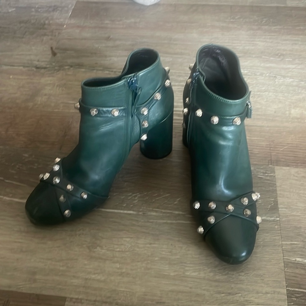 Leather Balenciaga Boots